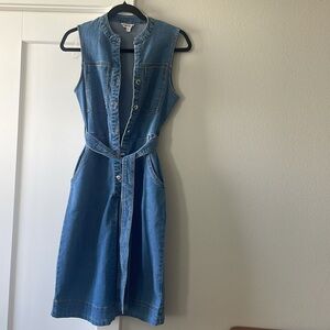 Nanette Lepore Blue Denim Dress